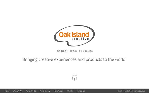 Oak Island Creative Home Page